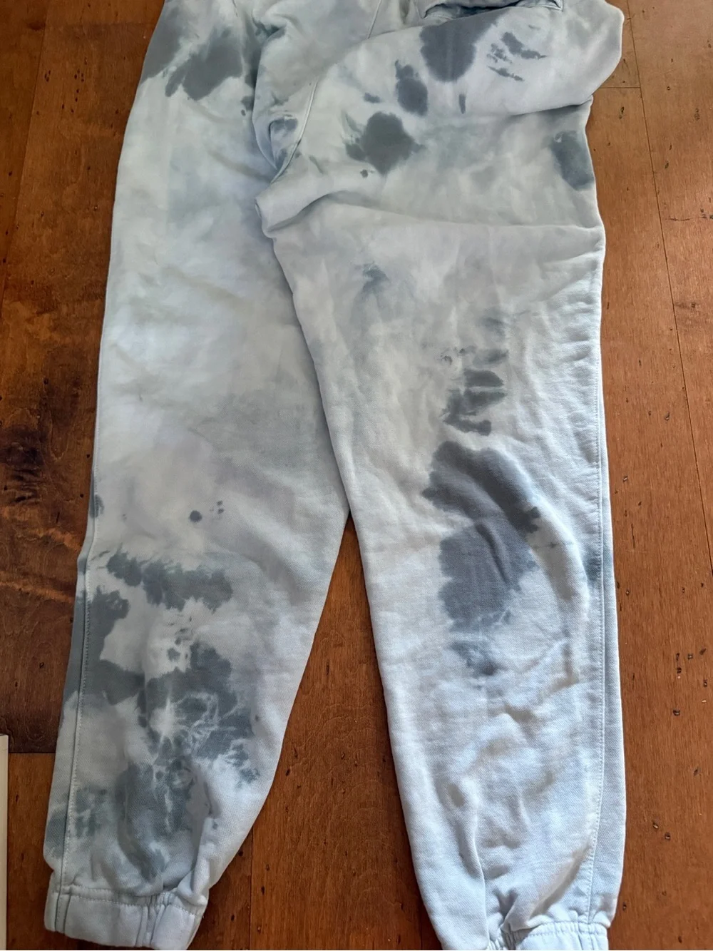 Nike Men's Gray Tie-Dye Jogger Sweatpants - Casual Comfort, guc, sz L
